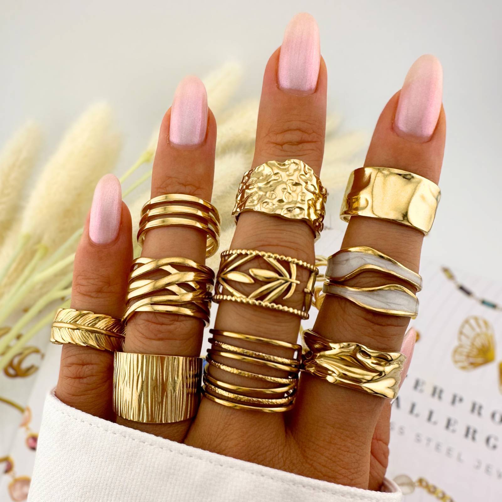 Rings - Gold Plated, Non-Tarnish | Mikazzi