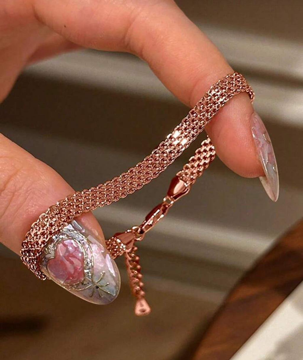 ROSE GOLD CHAIN BRACELET