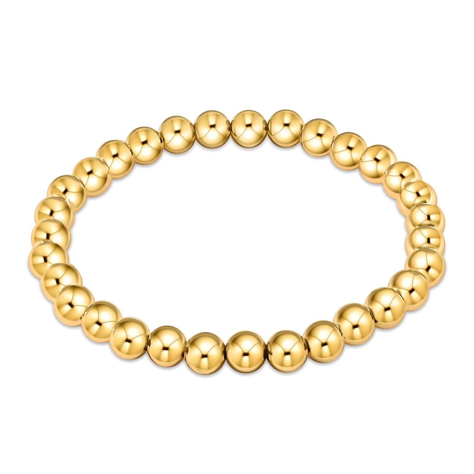 Bracelet, 18K Gold Plated Steel