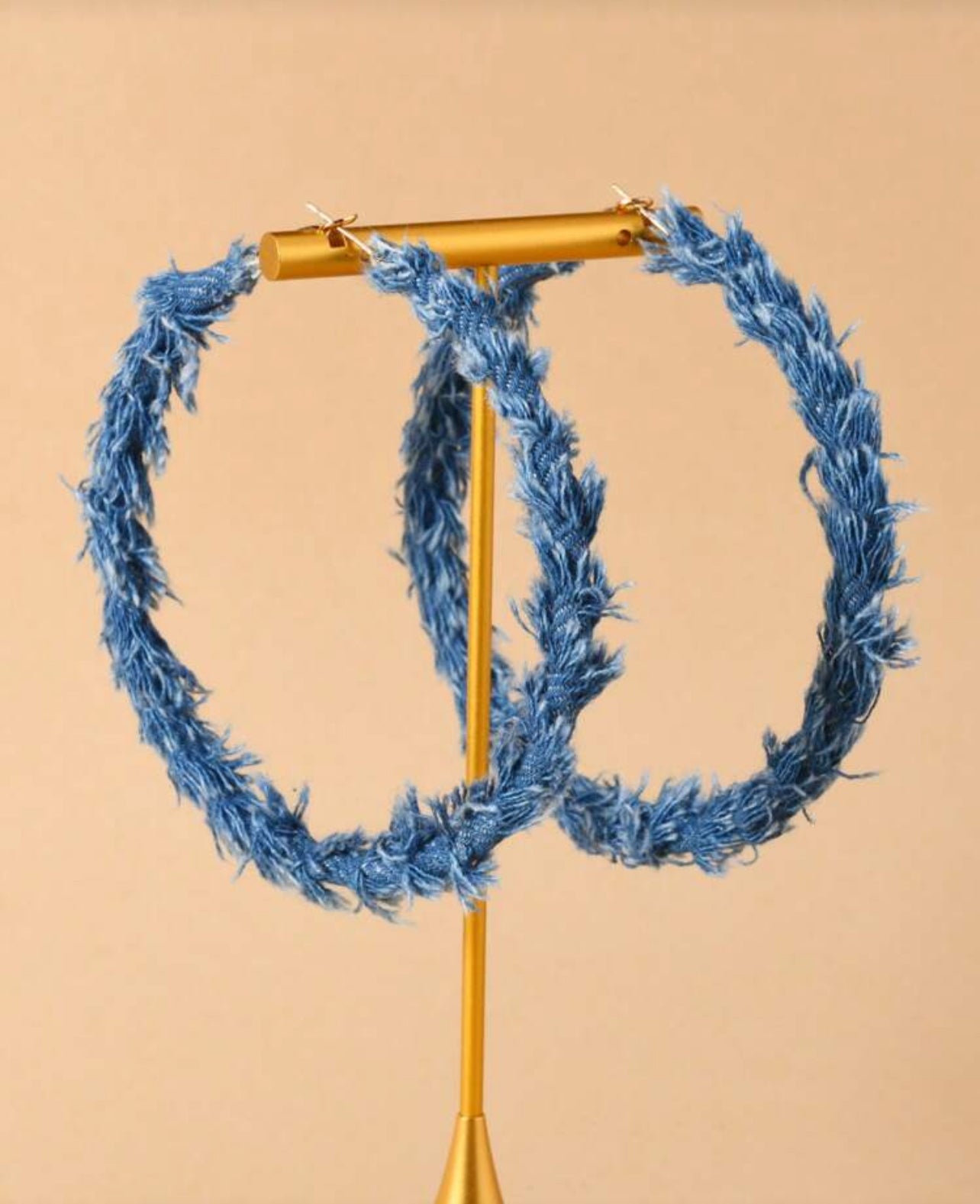 DENIM EARRINGS