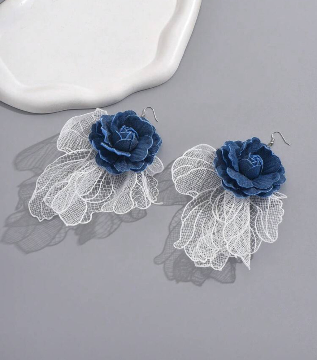 DENIM EARRINGS