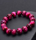 PLAIN TIGER EYE PINK BEADS