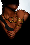 GOLD PLATED BENDABLE BRACELET/NECLACE