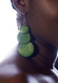 WOODEN EARRING