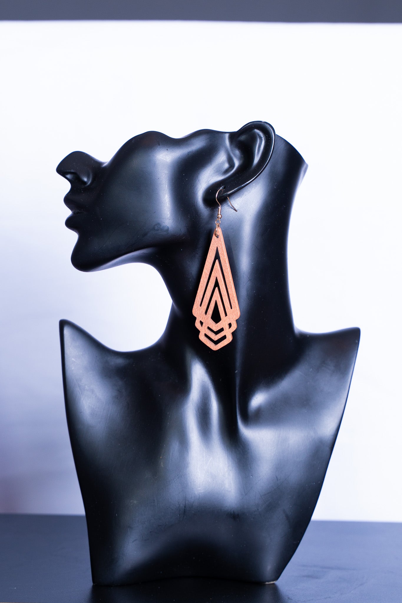 WOODEN EARRINGS