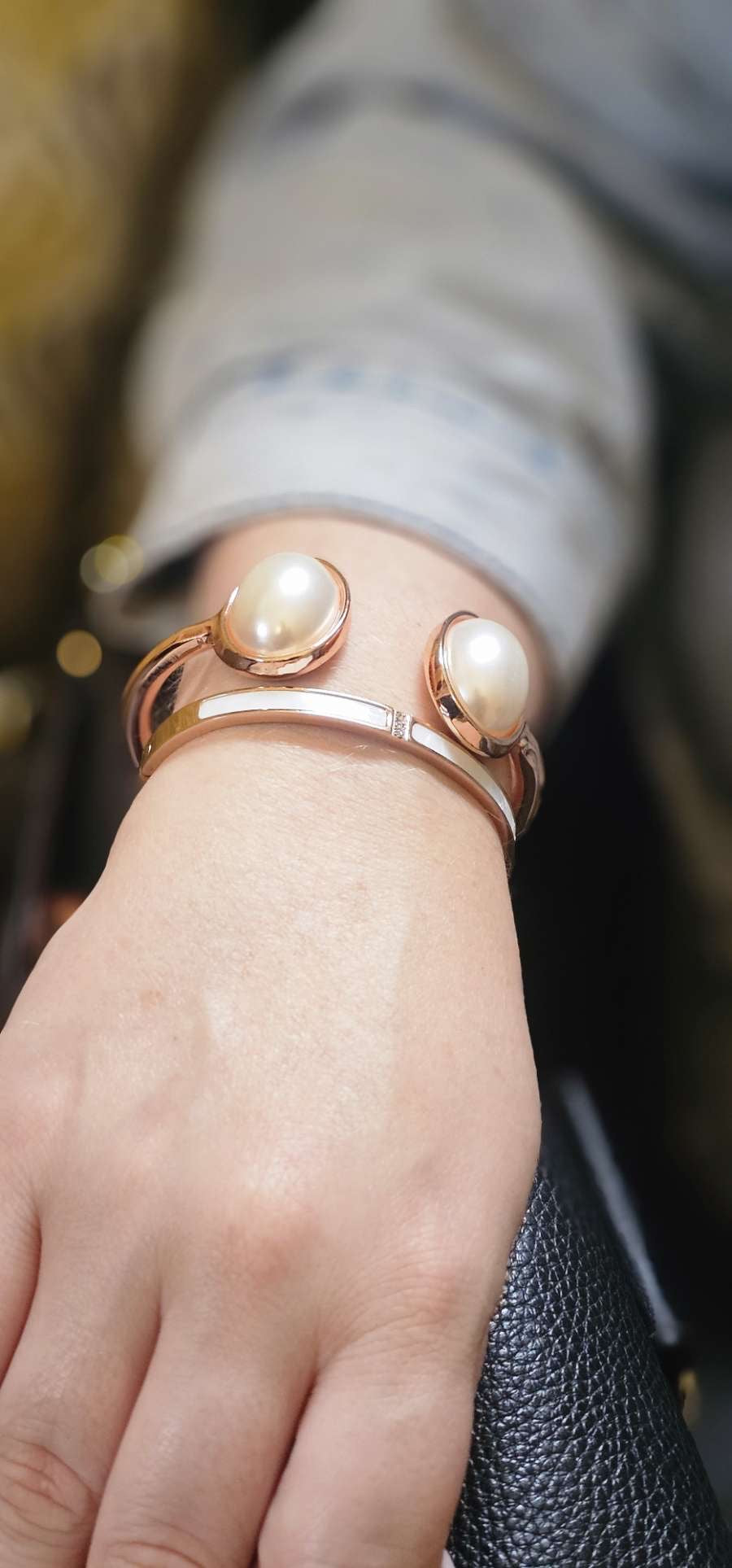 PEARL ROSE GOLD BRACELET